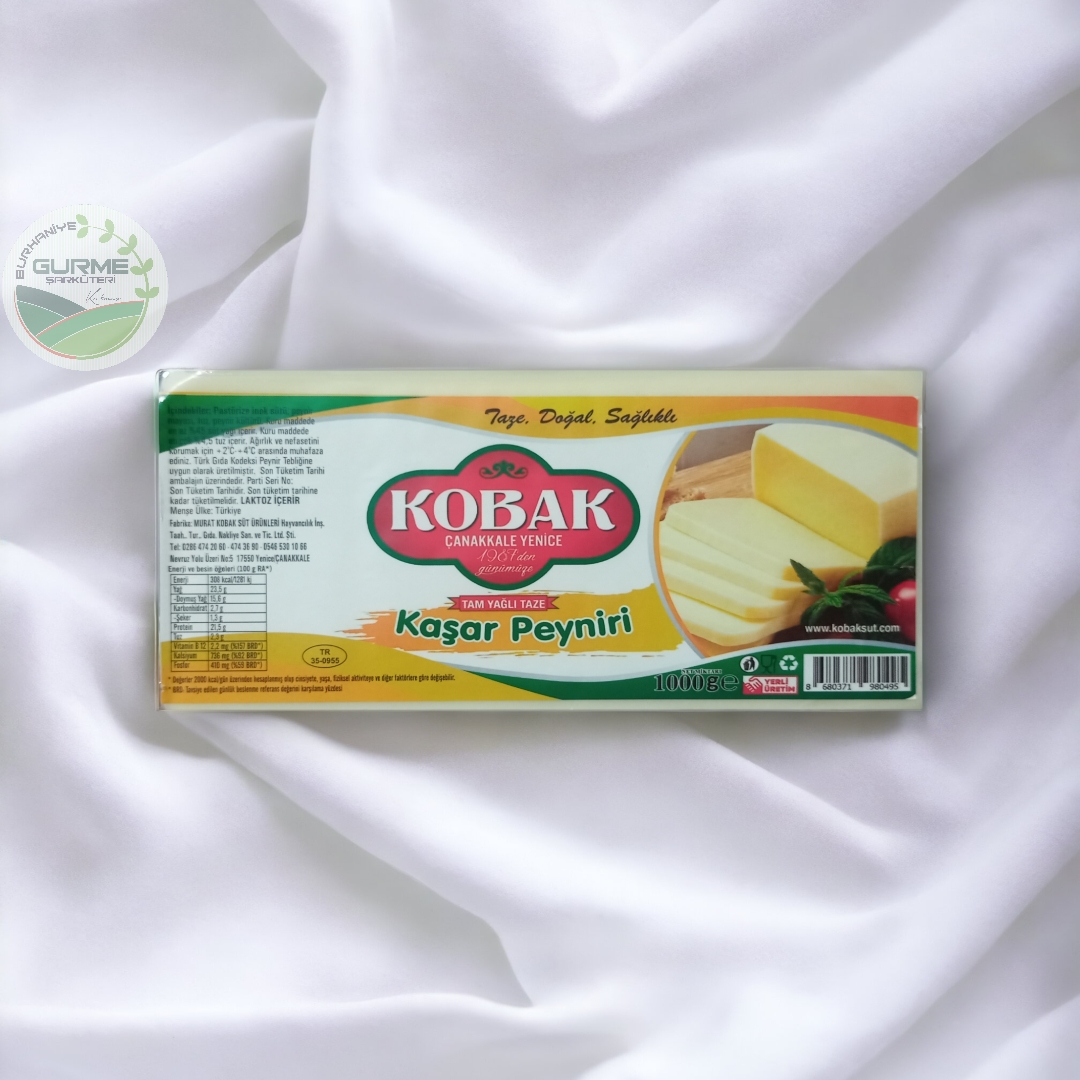 KOBAK TAZE KAŞAR PEYNİRİ 1000 gr